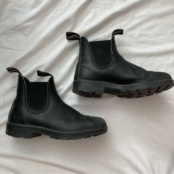 Blundstone Women's Black Leather Chelsea Boots Size AU US